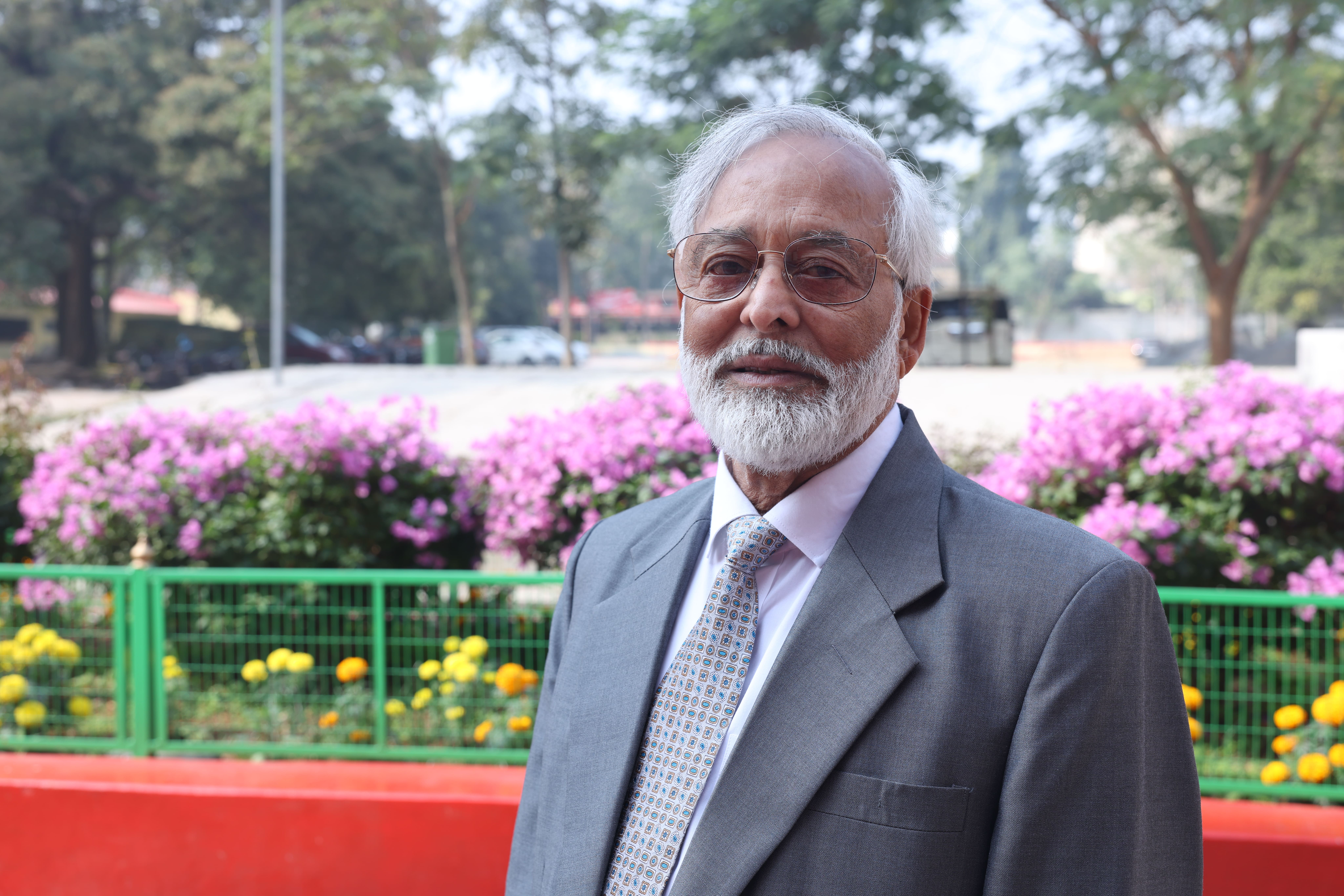 Professor Bankey L. Dubey Official Academic Portrait